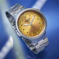 Armbanduhr Swatch BIG BOLD IRONY STANDARD in Stahl SB07S103G - SB07S103G